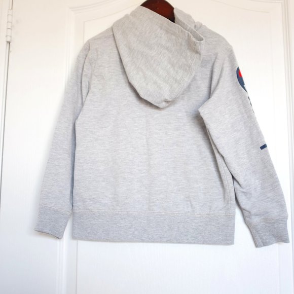 COPY - Champion boy grey logo zipper hoodie - Picture 2 of 7